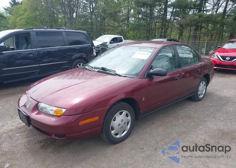 2001 Saturn Sl1 from USA, damaged, VIN 1G8ZH52841Z331770